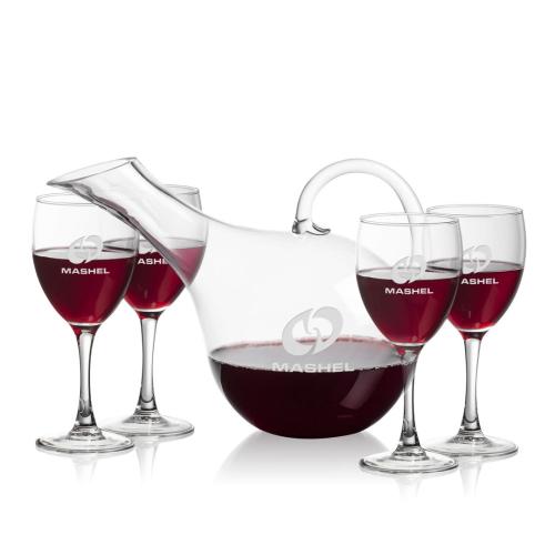 Corporate Gifts - Barware - Gift Sets - Medford Carafe & Canberry Wine