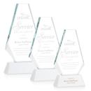 Kingsley White on Newhaven Base Polygon Crystal Award