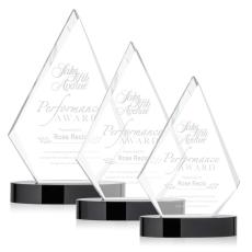 Employee Gifts - Sarasota Black Diamond Crystal Award