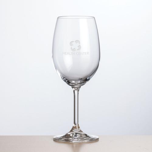 Corporate Gifts - Barware - Wine Glasses - Naples Wine - Deep Etch