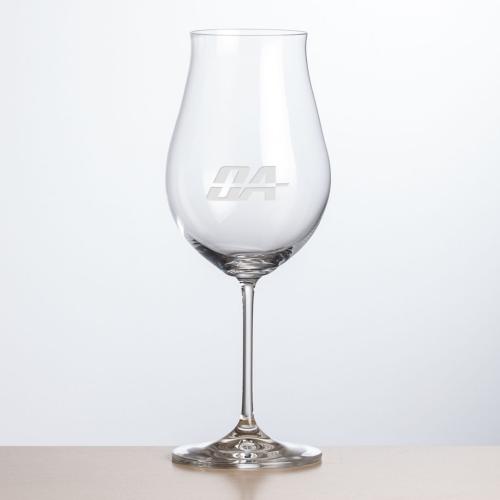 Corporate Gifts - Barware - Wine Glasses - Avondale Wine - Deep Etch