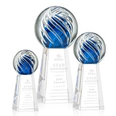 Employee Gifts - Genista Globe on Novita Base Glass Award