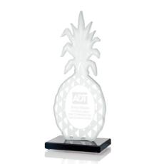 Employee Gifts - Tropicana Pineapple Unique Crystal Award
