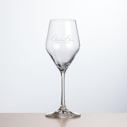 Corporate Gifts - Barware - Wine Glasses - Bengston Wine - Deep Etch 