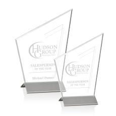 Employee Gifts - Lynx Aluminum Peaks Crystal Award