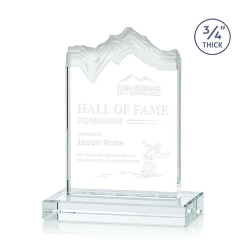 Awards and Trophies - Kilimanjaro Jade Peaks Glass Award