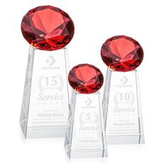 Employee Gifts - Novita Ruby Crystal Award