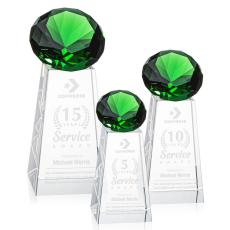 Employee Gifts - Novita Emerald Crystal Award