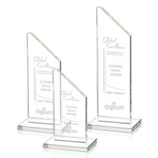 Dixon Clear Peaks Crystal Award - Awards and Trophies