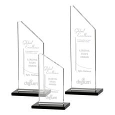Dixon Black Peaks Crystal Award - Awards and Trophies