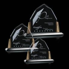 Avalon Gold Peaks Crystal Award - Metal Awards