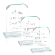 Waterford White Peaks Crystal Award - Awards and Trophies