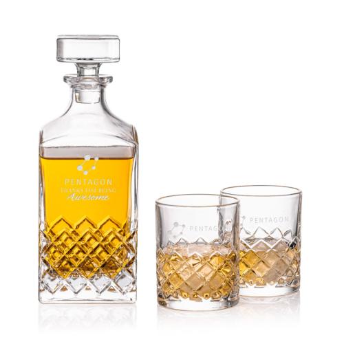 Corporate Gifts - Barware - Gift Sets - Longford Decanter Set