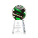 Zodiac Globe on Celestina Base Glass Award