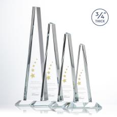 Employee Gifts - Majestic Tower Clear Towers Crystal Award