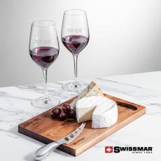 Employee Gifts - Swissmar Acacia Board &  2 Lethbridge Wine