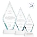 Richmond White on Newhaven Base Diamond Crystal Award