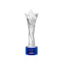 Arlington Blue on Marvel Base Star Crystal Award
