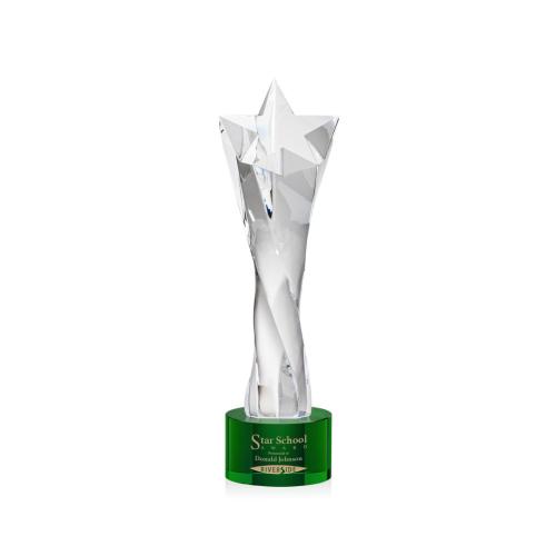 Awards and Trophies - Arlington Green on Marvel Base Star Crystal Award
