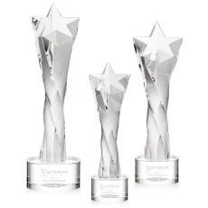 Employee Gifts - Arlington Clear on Marvel Base Star Crystal Award