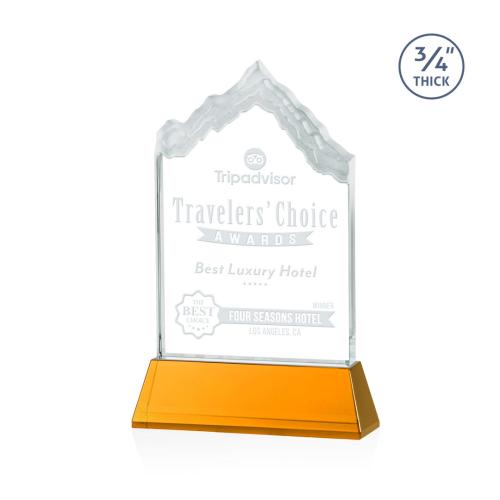 Awards and Trophies - McKinley Amber on Newhaven Peaks Crystal Award