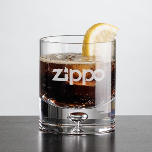 Corporate Gifts - Barware - On the Rocks Glasses - Montana On-the-Rocks - Deep Etch