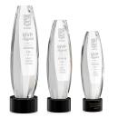 Hoover Black on Marvel Base Towers Crystal Award