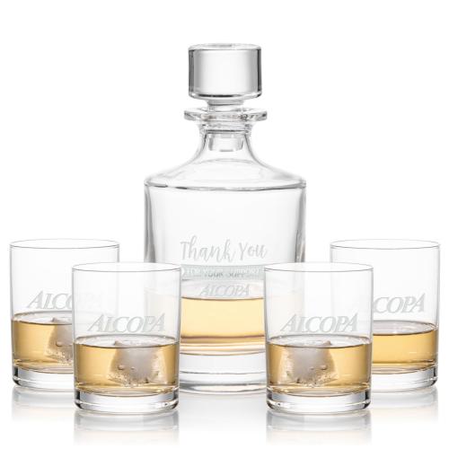 Corporate Gifts - Barware - Gift Sets - Monterey Decanter Set