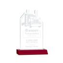 Longhaul Red Unique Crystal Award