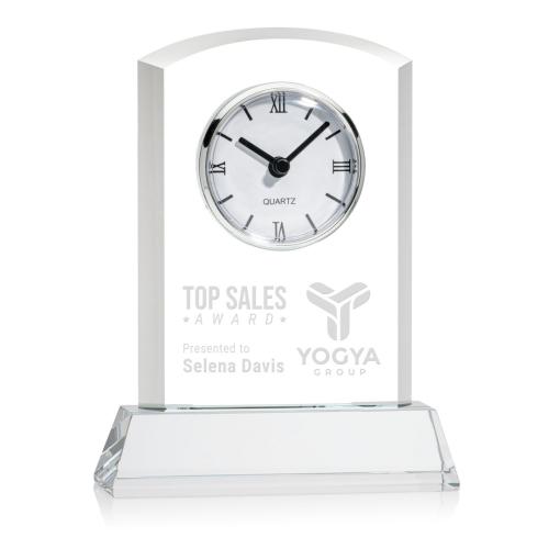 Corporate Gifts - Clocks - Sheffield Clock on Newhaven Base