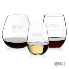 Employee Gifts - RIEDEL Stemless Wine - Deep Etch
