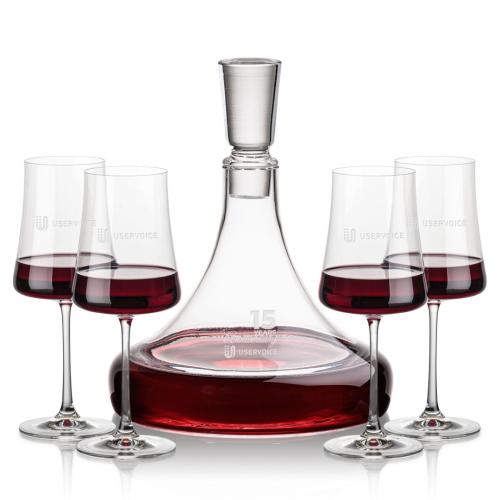 Corporate Gifts - Barware - Gift Sets - Ashby Decanter & Dakota Wine