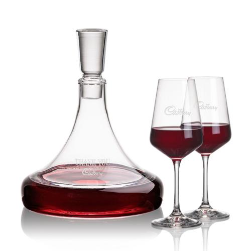 Corporate Gifts - Barware - Gift Sets - Ashby Decanter & Cannes Wine