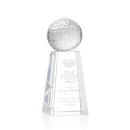 Golf Ball Globe on Novita Base Crystal Award