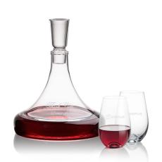 Employee Gifts - Ashby Decanter & Boston Stemless Wine