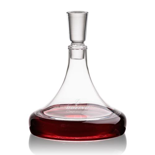 Corporate Gifts - Barware - Decanters - Ashby Decanter & Lid
