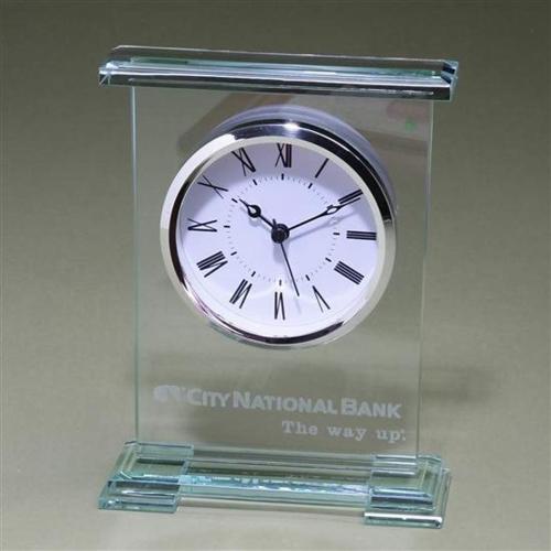 Corporate Gifts - Clocks - Jade Award Clock