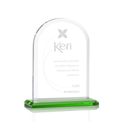 Awards and Trophies - Bridgeport Green Peaks Crystal Award