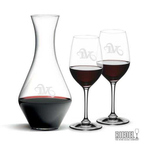 Corporate Gifts - Barware - Gift Sets - RIEDEL Merlot Decanter & Oenologue Wine Set