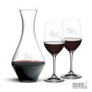 RIEDEL Merlot Decanter & Oenologue Wine Set