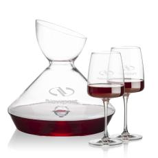 Employee Gifts - Woodbury Carafe & Dunhill Wine