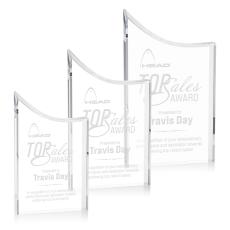 Employee Gifts - Chiswick Clear Peaks Acrylic Award