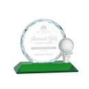 Nashdene Green Globe Crystal Award