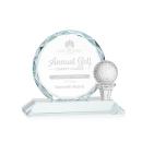Nashdene Clear Globe Crystal Award