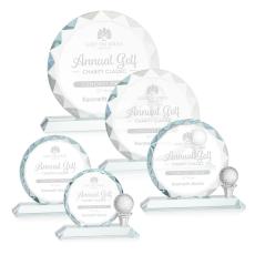 Employee Gifts - Nashdene Clear Globe Crystal Award