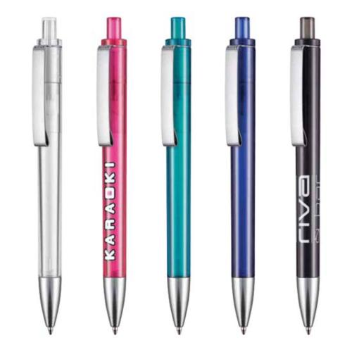 Promotional Productions - Writing Instruments - Plastic Pens - Exos Transparent Pen