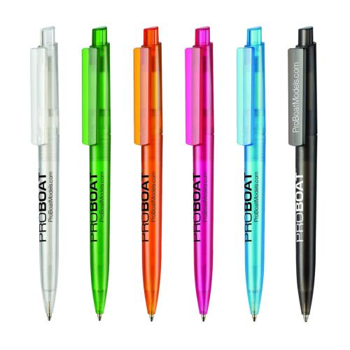 Promotional Productions - Writing Instruments - Plastic Pens - Crest Frozen Pen