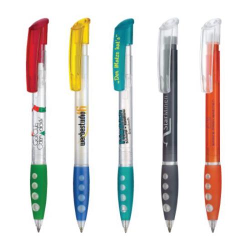 Promotional Productions - Writing Instruments - Plastic Pens - Bubble Transparent Pen