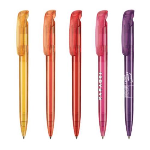Promotional Productions - Writing Instruments - Plastic Pens - Clear Transparent Pen