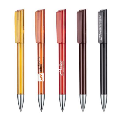 Promotional Productions - Writing Instruments - Plastic Pens - Glory Transparent Pen